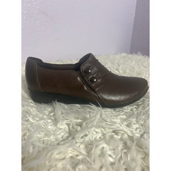 Clark’s Collection Brown Slides - Picture 4 of 10